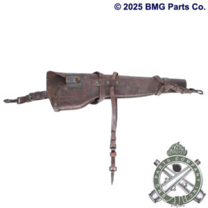 M1 Carbine Leather Scabbard, with Straps, Original US GI, WWII