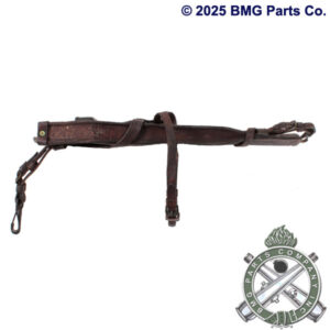 M1 Carbine Leather Scabbard, with Straps, Original US GI, WWII